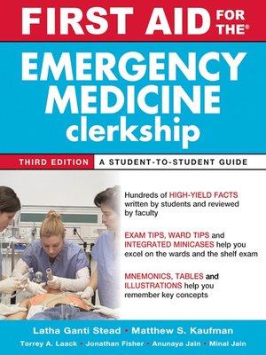 cover image of First Aid for the Emergency Medicine Clerkship